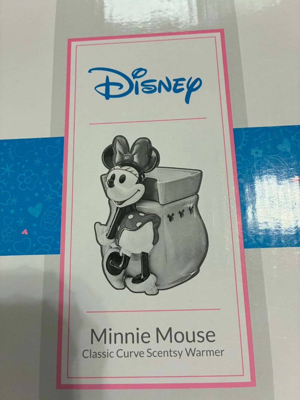 ✨ Scentsy Disney Minnie Mouse Limited Edition Classic Curve Warmer – Retired